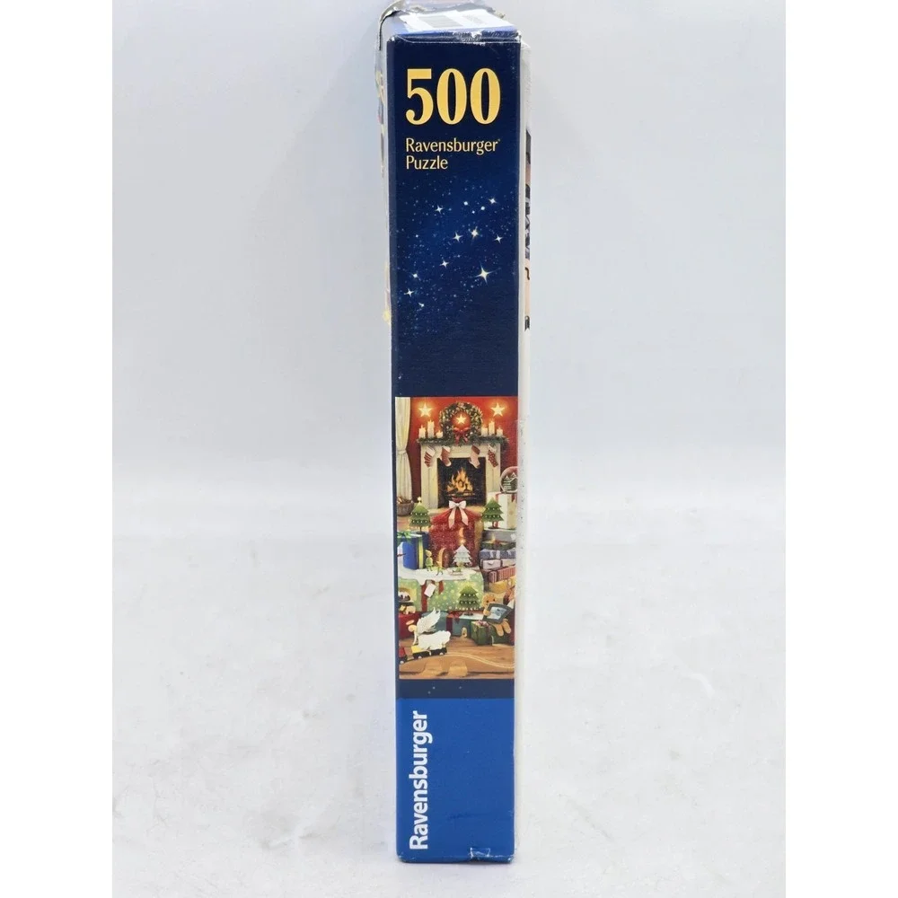 Ravensburger Enchanted Christmas 500 Pc‎ Jigsaw Puzzle - SEALED DAMAGED BOX